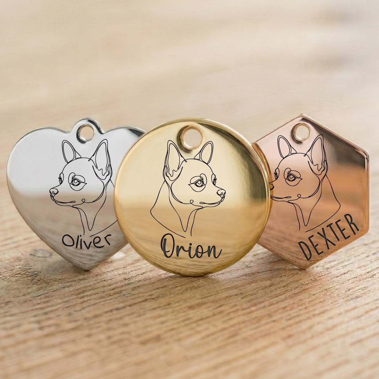 Médaille Chihuahua Personnalisée