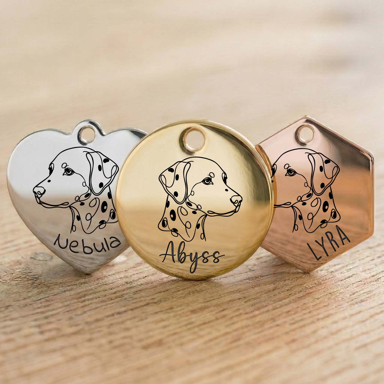 Médaille Dalmatien Personnalisée