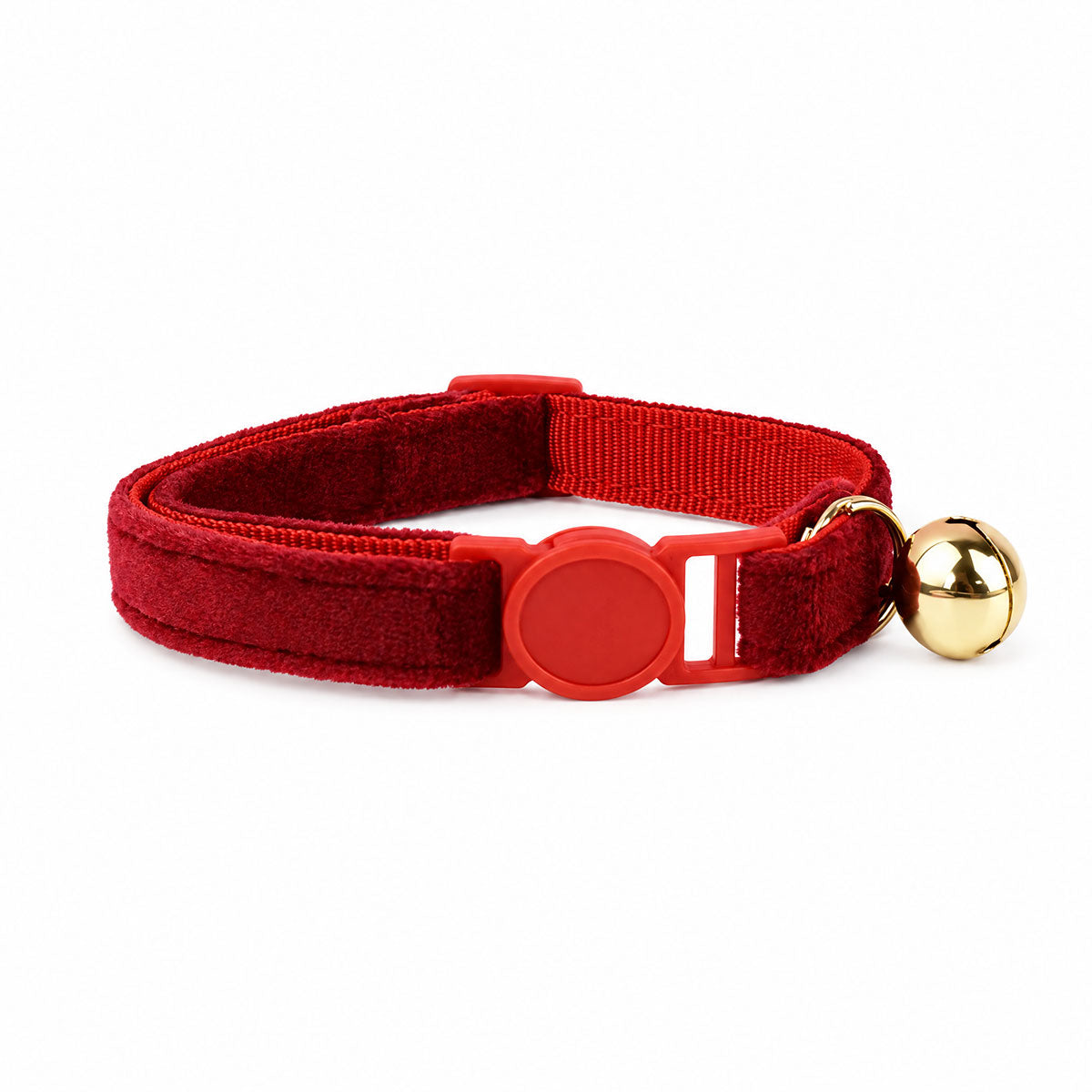 Collier Anti-Etranglement pour Chat Rouge