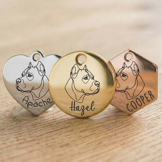 Medaille Cane Corso Personnalisée