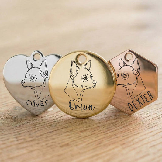 Médaille Chihuahua Personnalisée