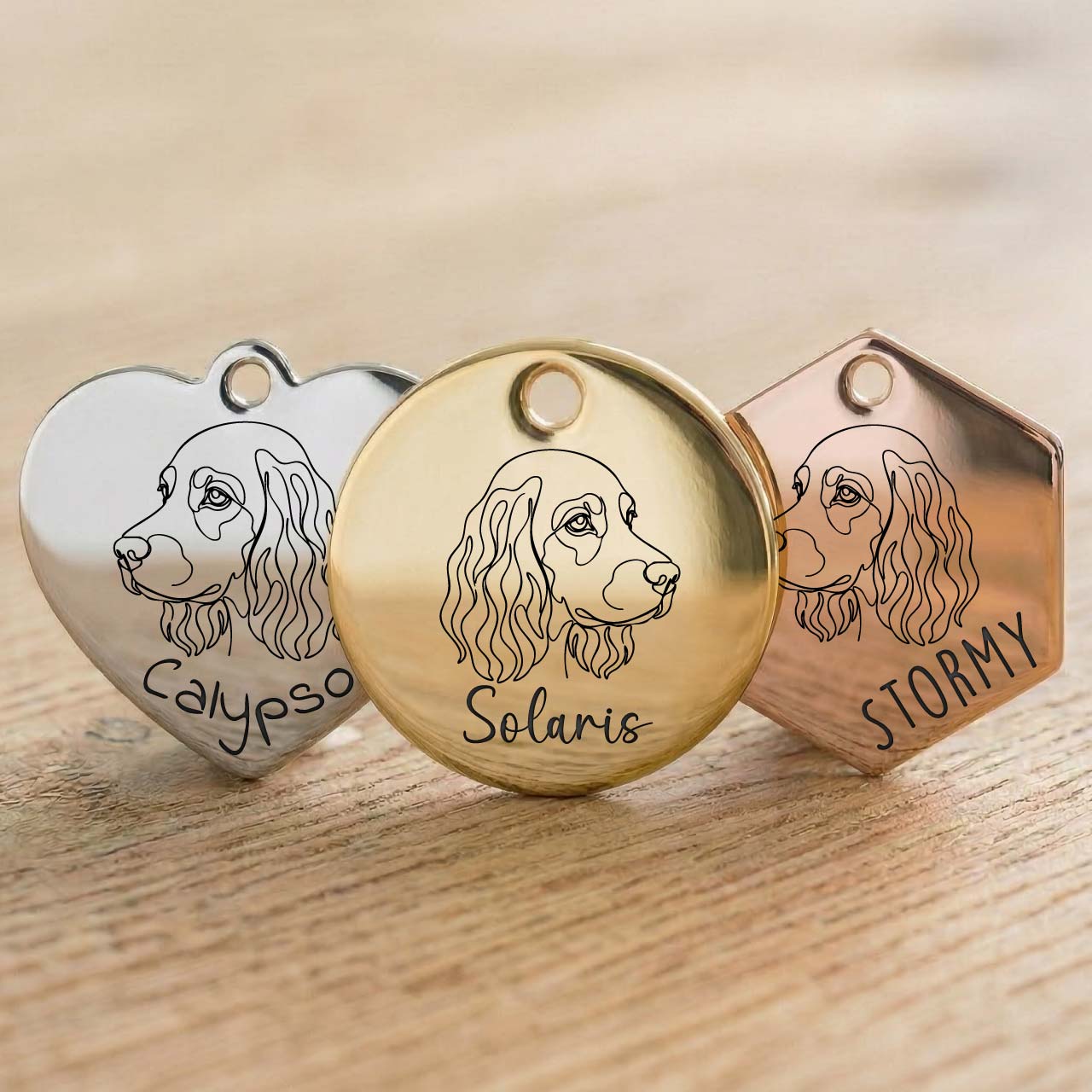 Médaille Cocker Personnalisée
