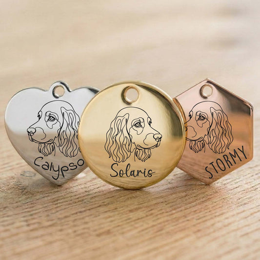 Médaille Cocker Personnalisée