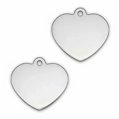 Médaille pour Chat en Forme de Cœur à Personnaliser