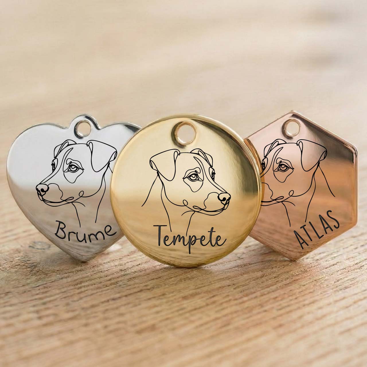 Médaille Jack Russell Personnalisée