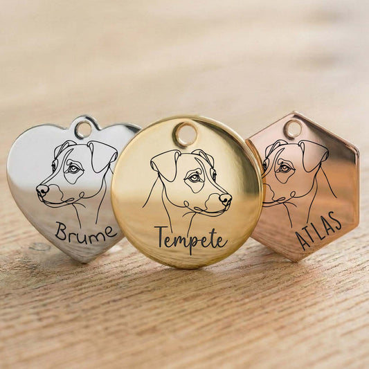 Médaille Jack Russell Personnalisée