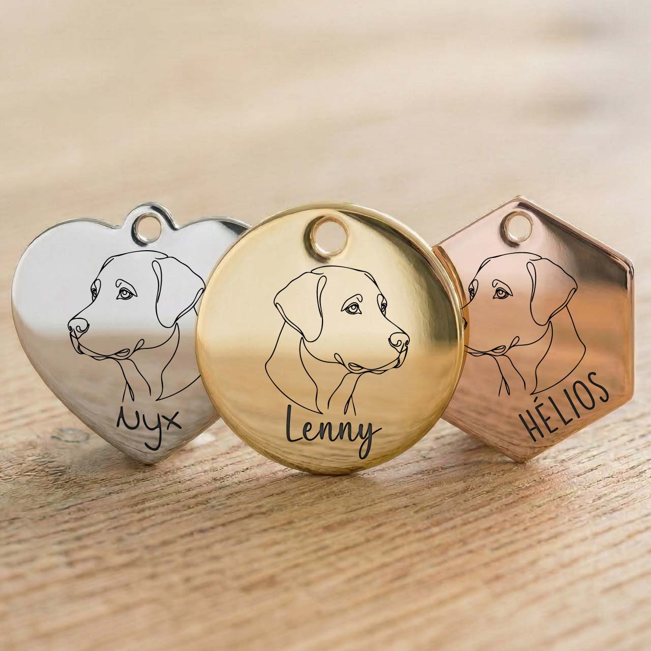 Médaille Labrador Personnalisée