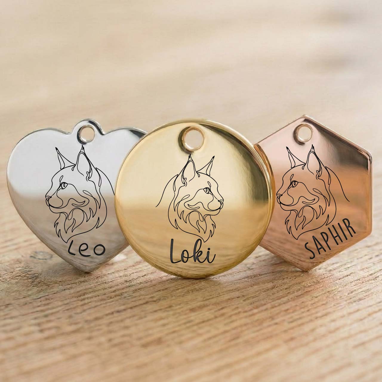 Médaille Maine Coon Personnalisée