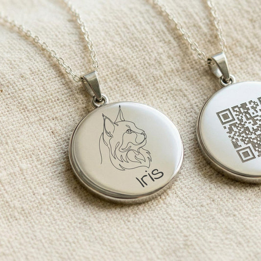 Pendentif souvenir chat personnalisé